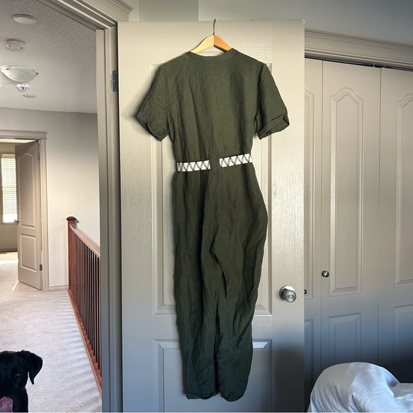Olive Green Zara Romper - Picture 2 of 4